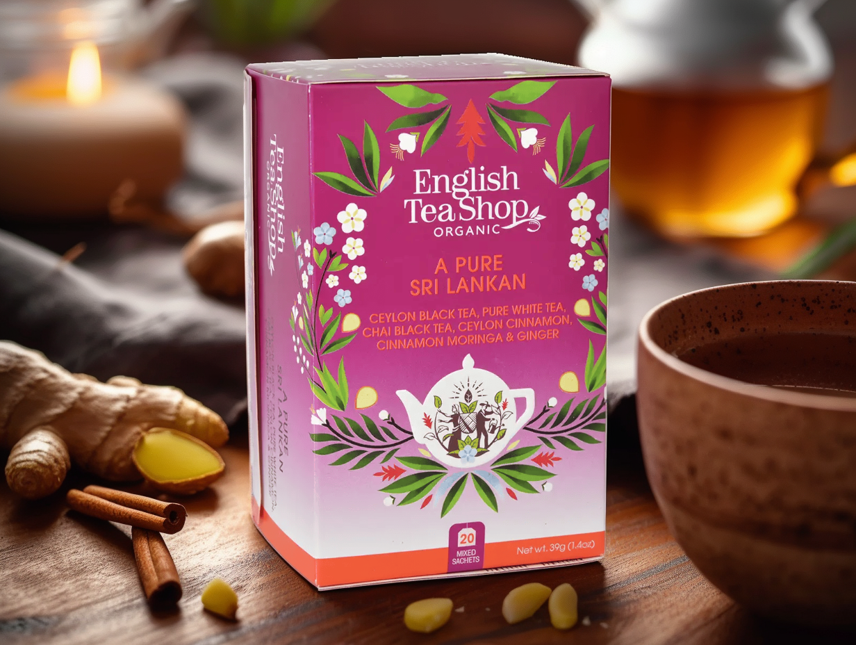 BIO čaj MIX Čistý Srílančan, 20 sáčků, English Tea Shop