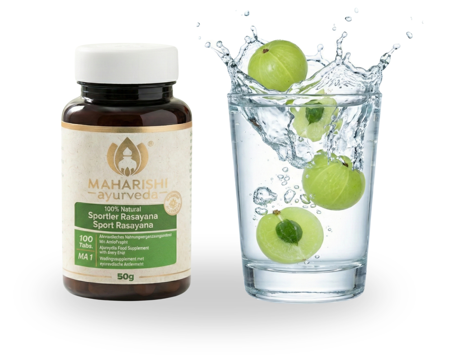 Vodní extrakce amalaki - čistota produktu