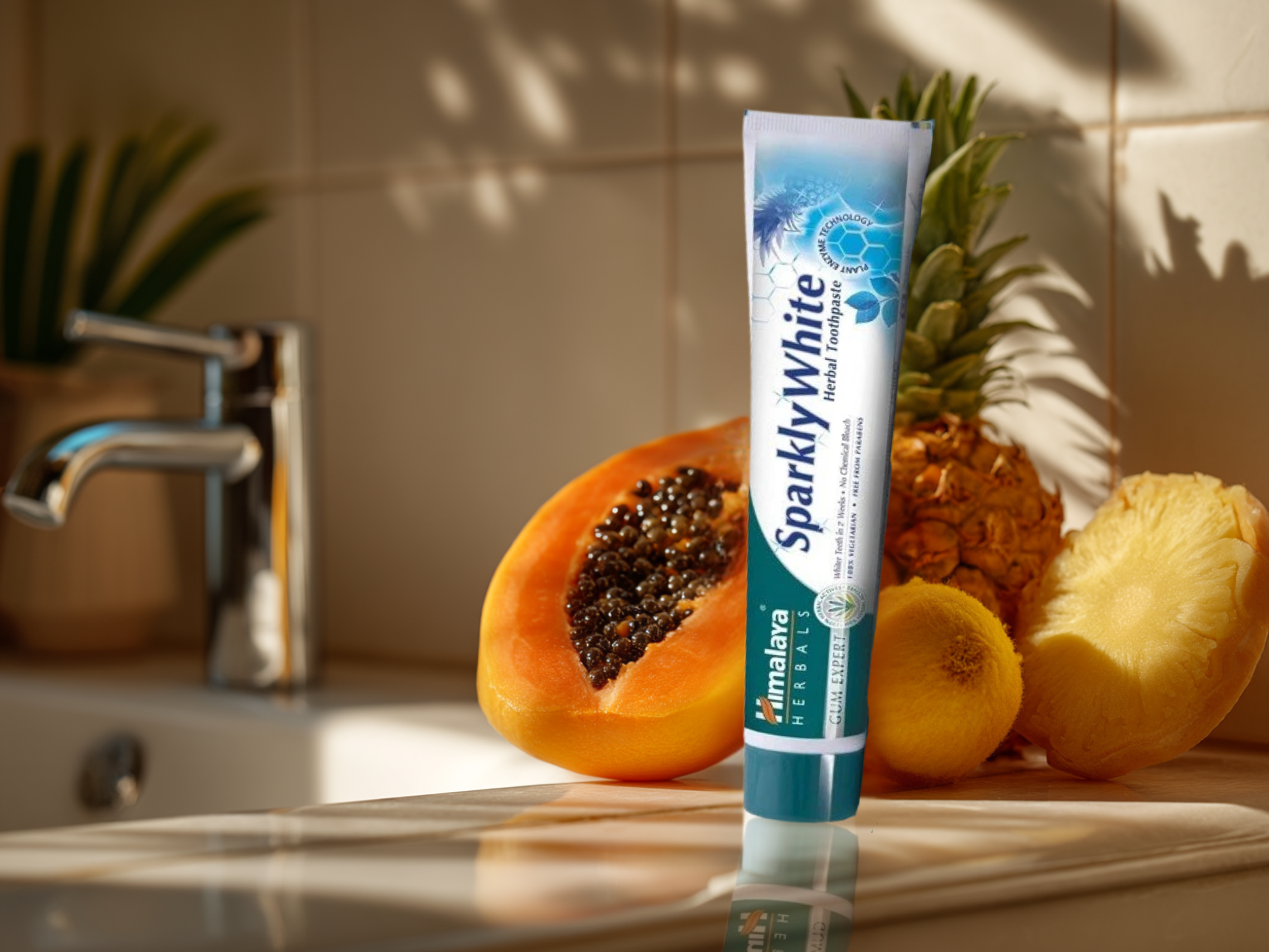 Bělící zubní pasta, 80 g, Himalaya