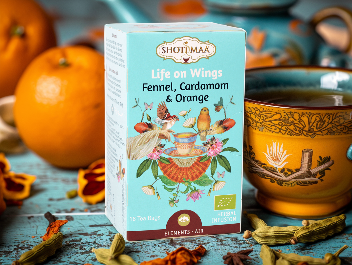 BIO Hari Element čaj harmonizující vzduch, 16 sáčků, Shoti Maa