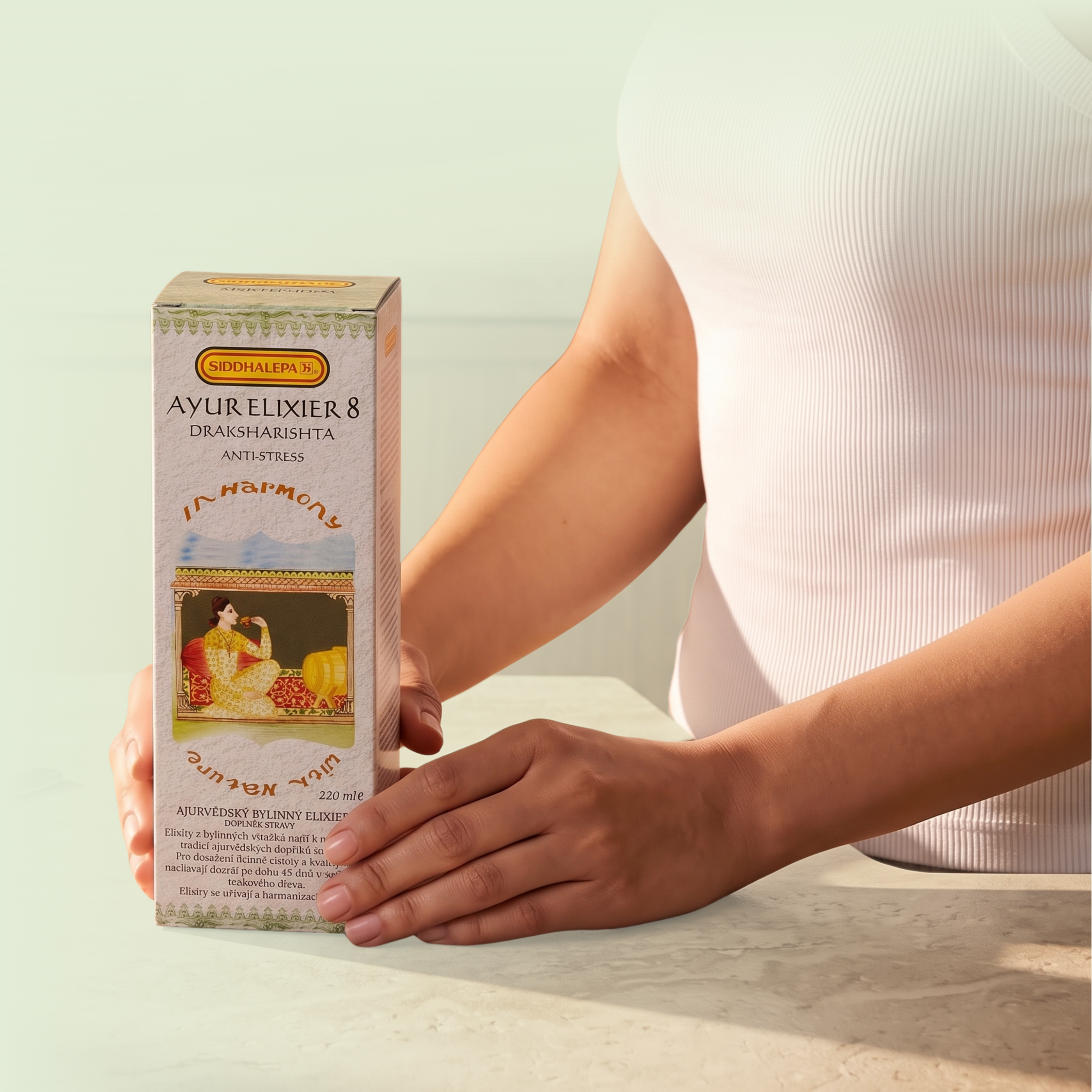 Ayur elixír č. 8 Draksharishta, 220 ml, Siddhalepa