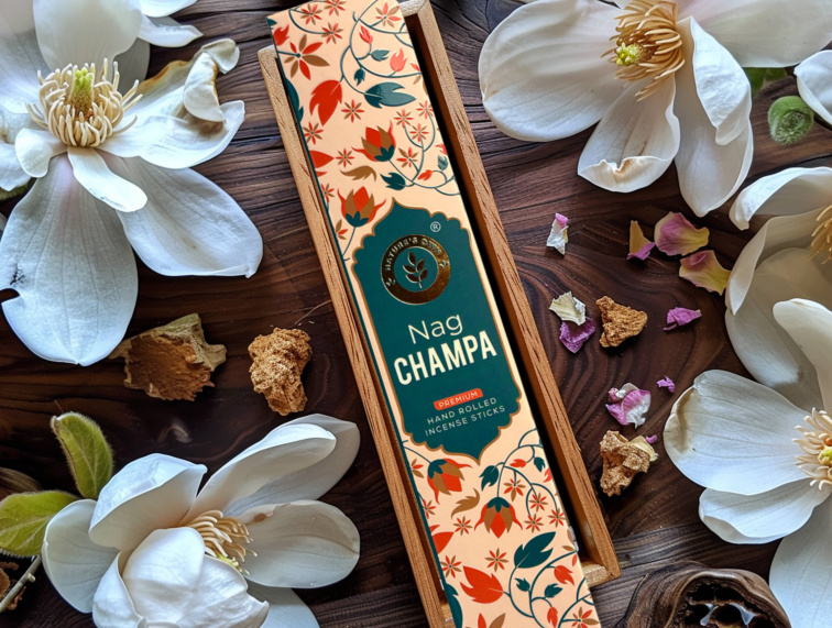Vonné tyčinky Nag Champa, 20 ks, Nature's Own
