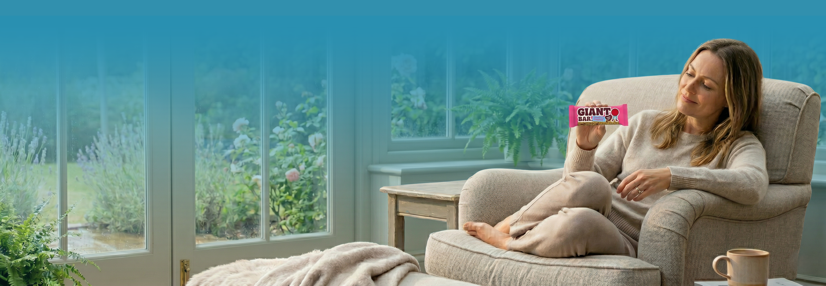 Obří ovesná tyčinka Brusinková, 90 g, Ma Baker