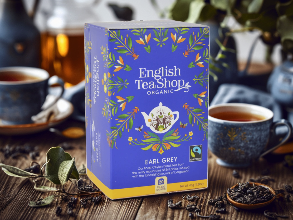 BIO Earl Grey, 20 sáčků, English Tea Shop