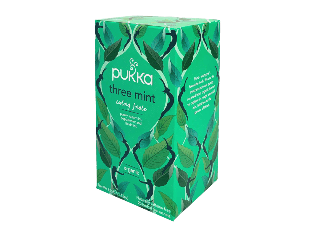 BIO čaj 3x máta, 20 sáčků, Pukka Herbs