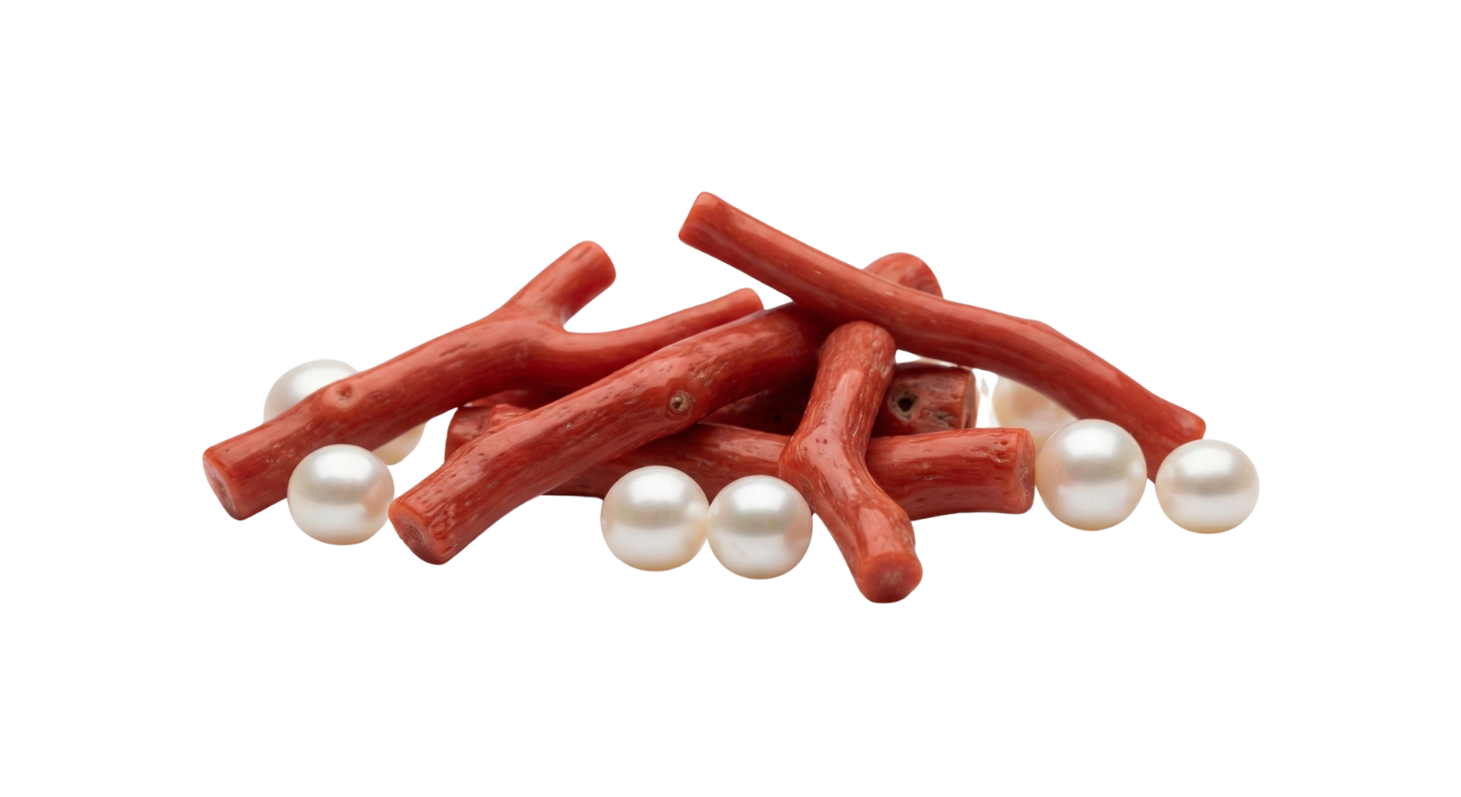 Přírodní korálový vápník a perly