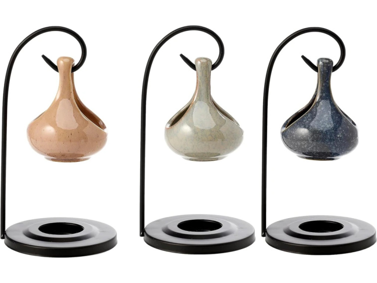 Aromalampa závěsná s Kovovým stojanem, 1 ks, Eden