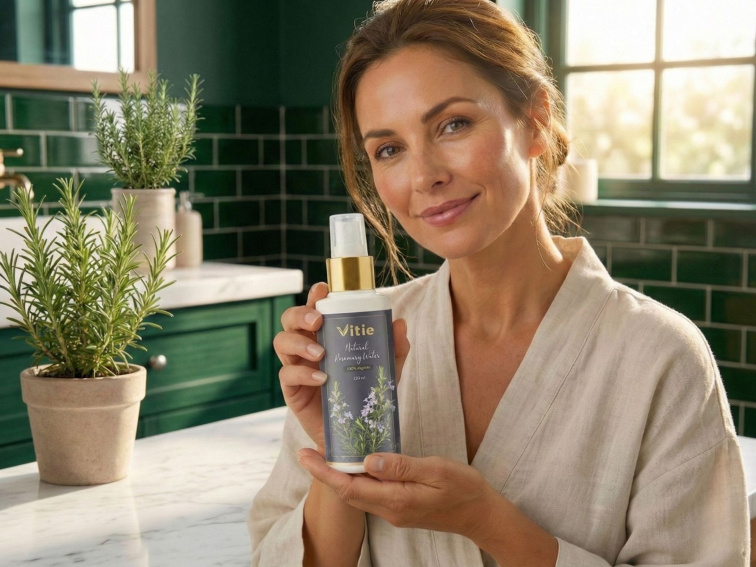 BIO Rozmarýnová voda (hydrolát), 150 ml, Vitie