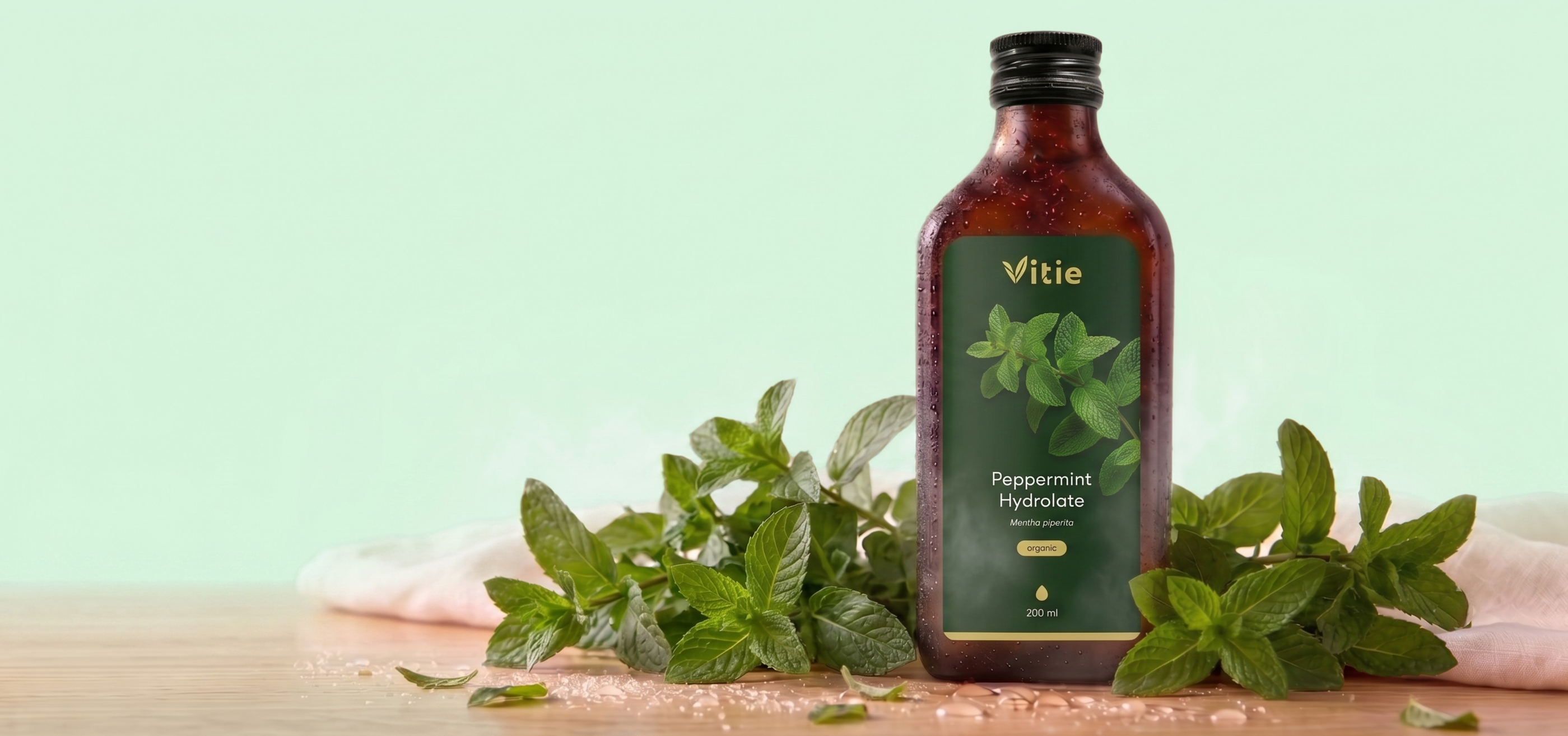 BIO Hydrolát Máta peprná, 200 ml, Vitie