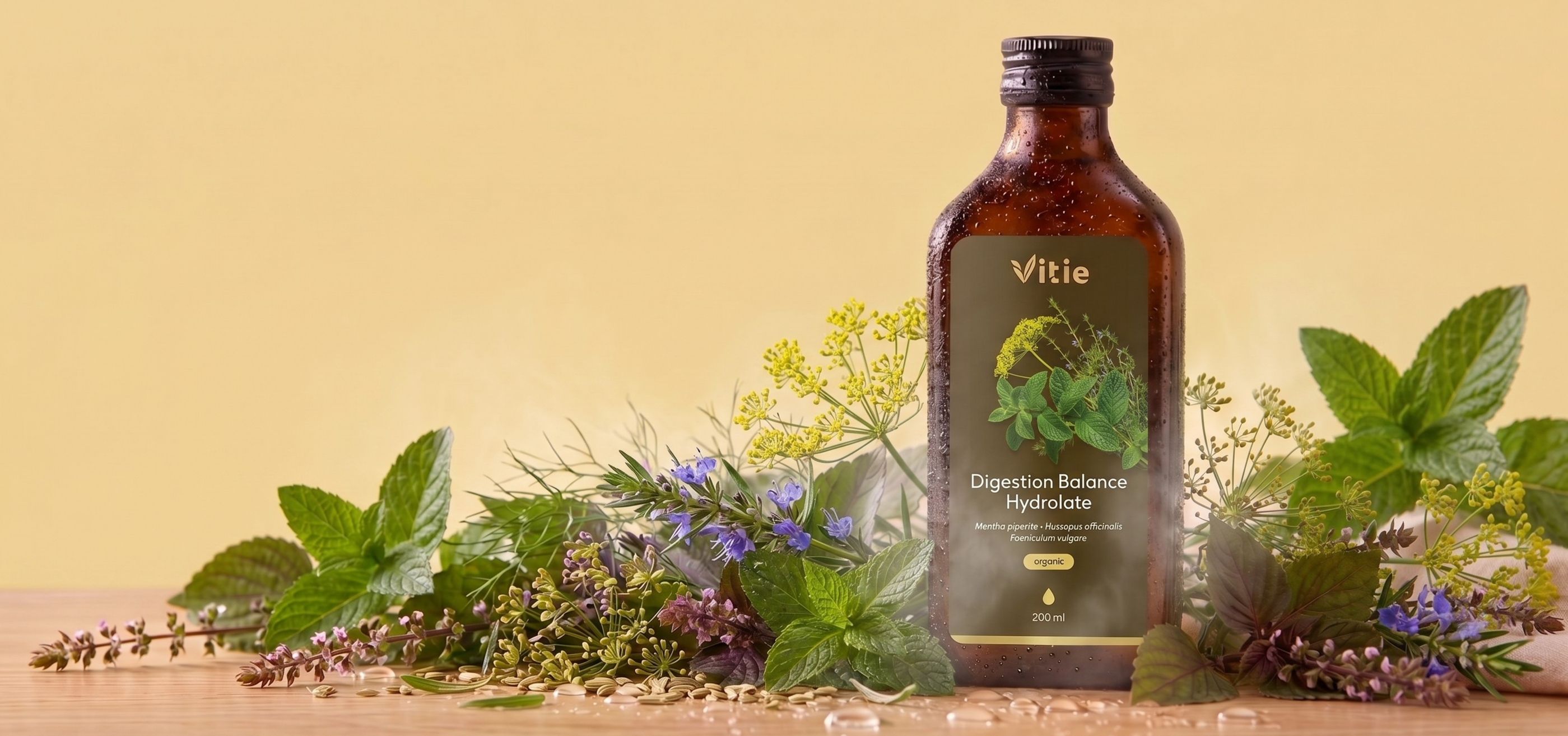 BIO Hydrolát Digestion Balance, 200 ml, Vitie