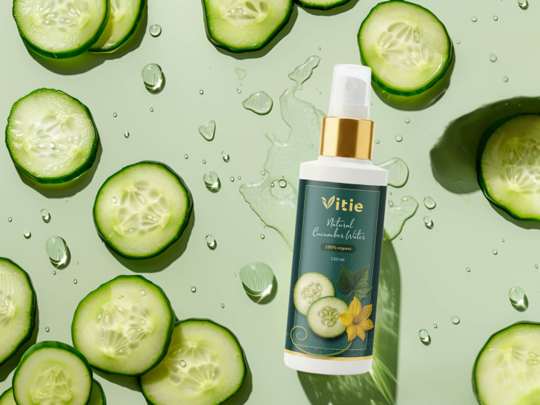 BIO Okurková voda (hydrolát), 150 ml, Vitie