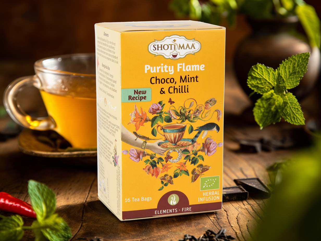 BIO Hari Element čaj agni harmonizující oheň, 16 sáčků, Shoti Maa