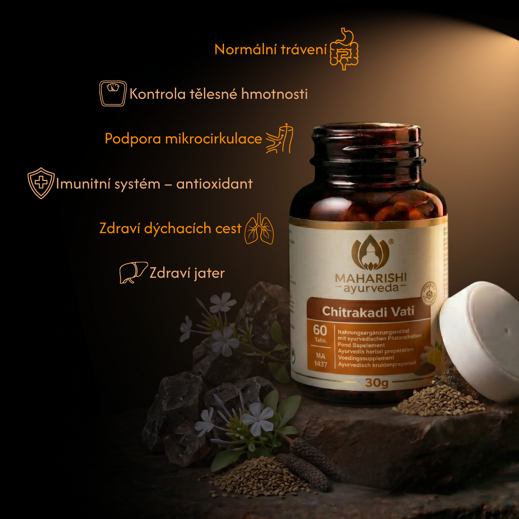 Chitrakadi Vati, 60 tablet, Maharishi Ayurveda