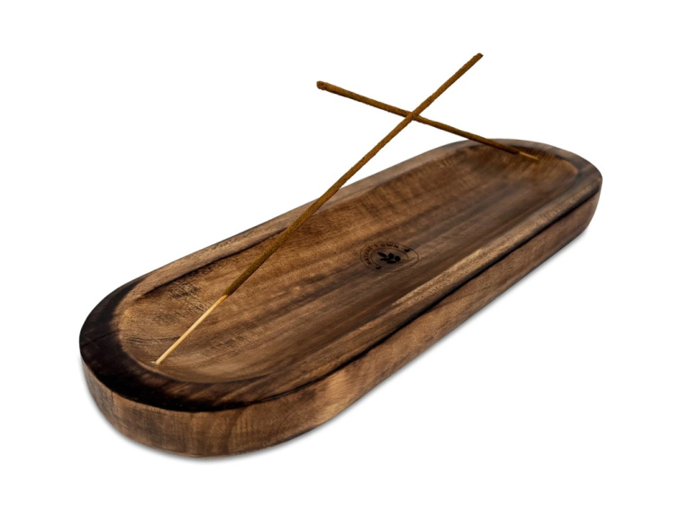 Oboustranný dřevěný stojan na vonné tyčinky, 1 ks, Nature's Own