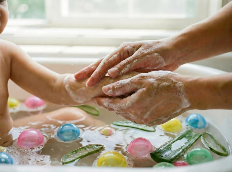 Přírodní dětský sprchový gel Bubble Gum, 200 ml, Vitie