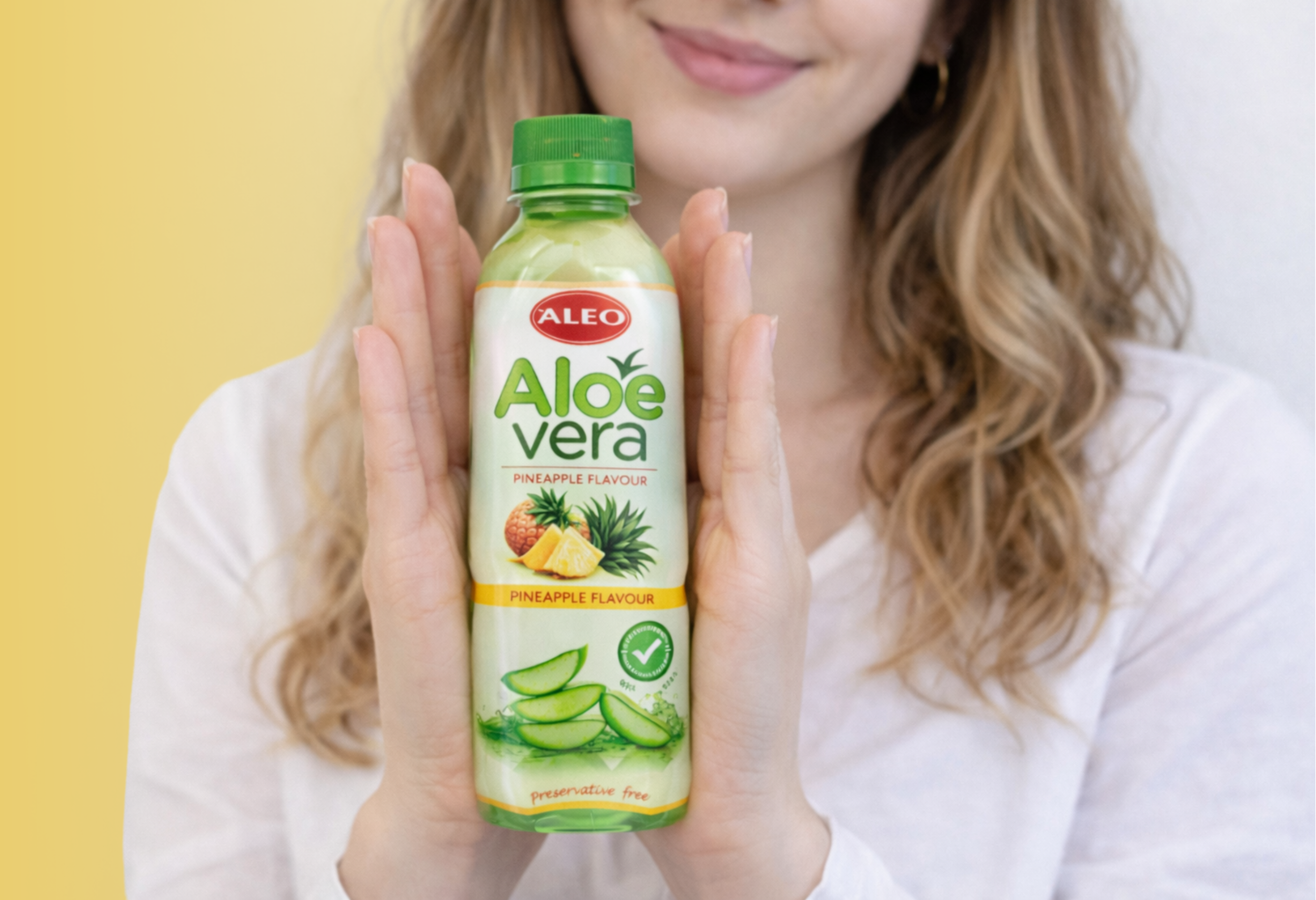 Aloe Vera drink Ananas, 500 ml, ALEO