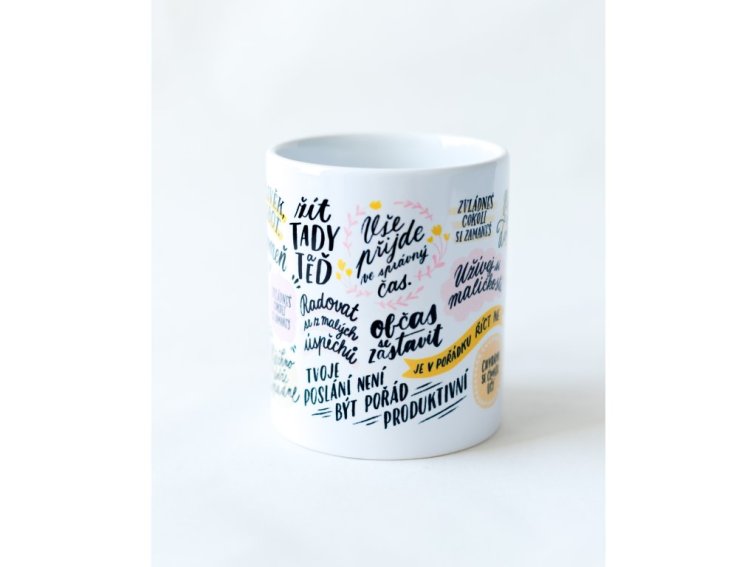 Hrnek - "Užívej si maličkostí"