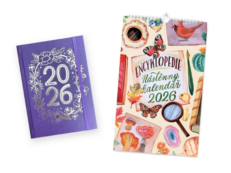 SET Nástěnný kalendář 2026 + Diář 2026