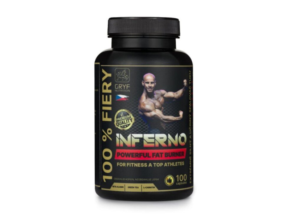 Spalovač - Inferno 100 kapslí