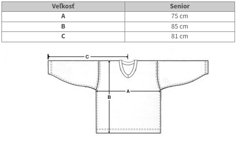 Brankársky hokejový dres MOHAWKE Senior