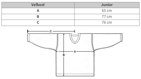 Brankársky hokejový dres MOHAWKE Junior