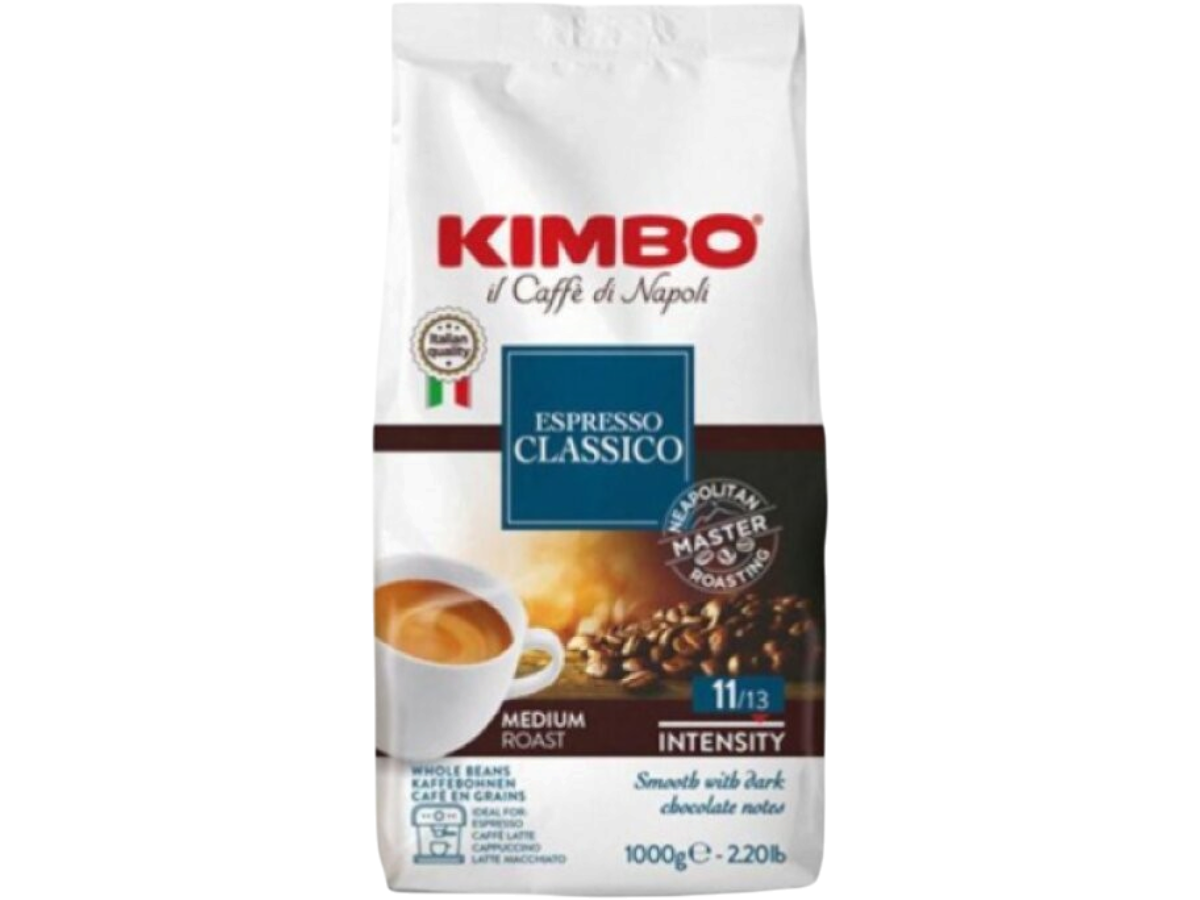 Káva KIMBO Espresso Classico, zrnková 1 kg