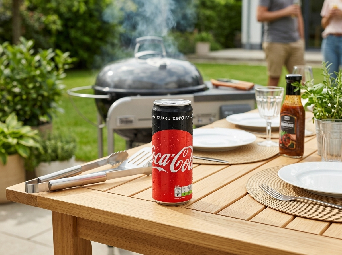 Coca Cola Zero plechovka 24 x 0,33 ℓ
