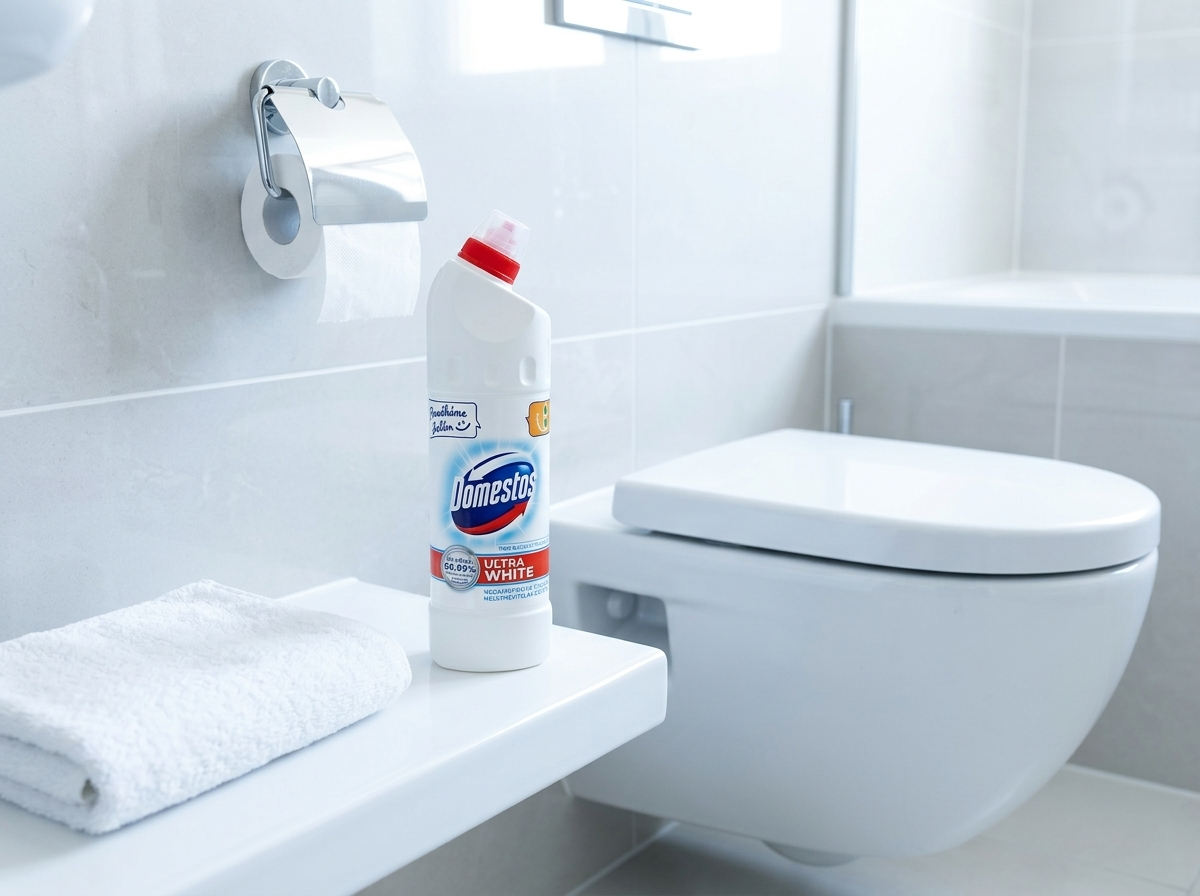 Domestos WC čistiaci gél 750 ml - ULTRA WHITE White & Shine