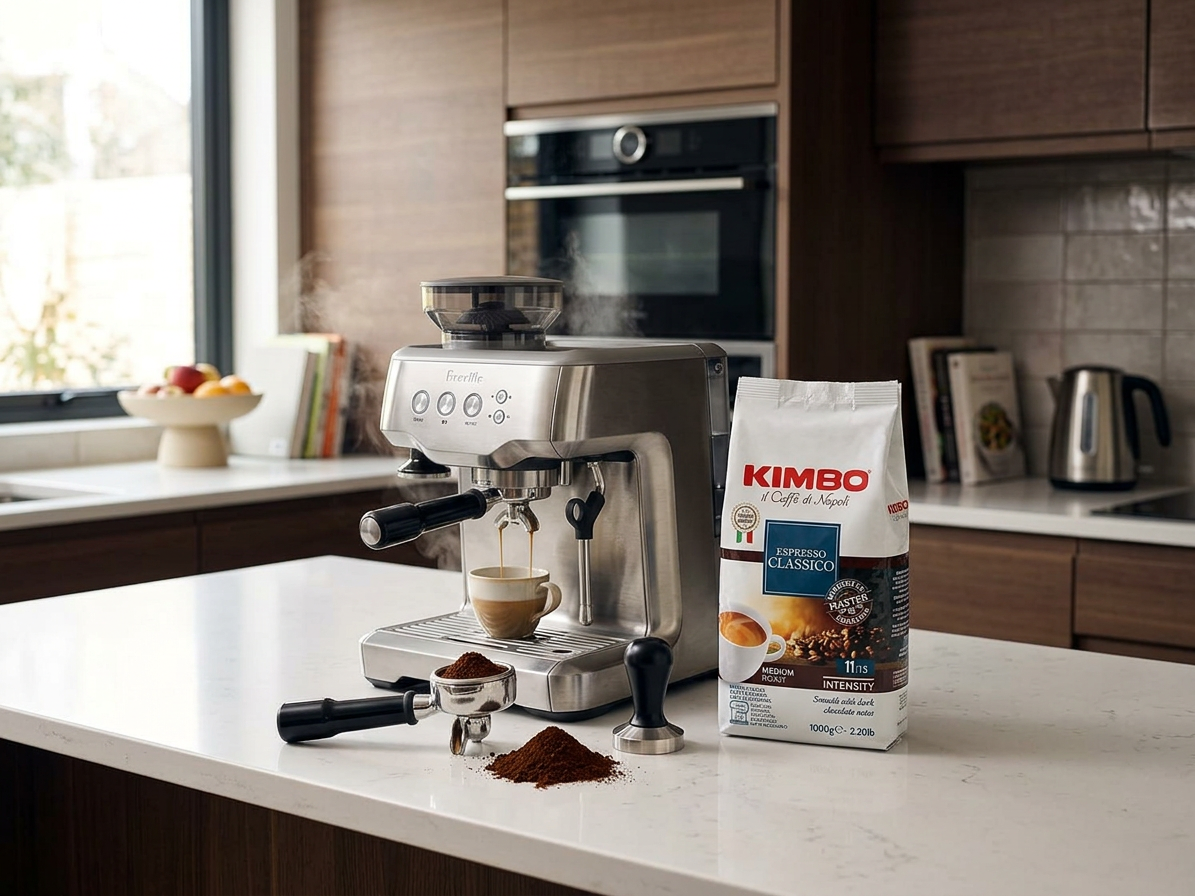 Káva KIMBO Espresso Classico, zrnková 1 kg
