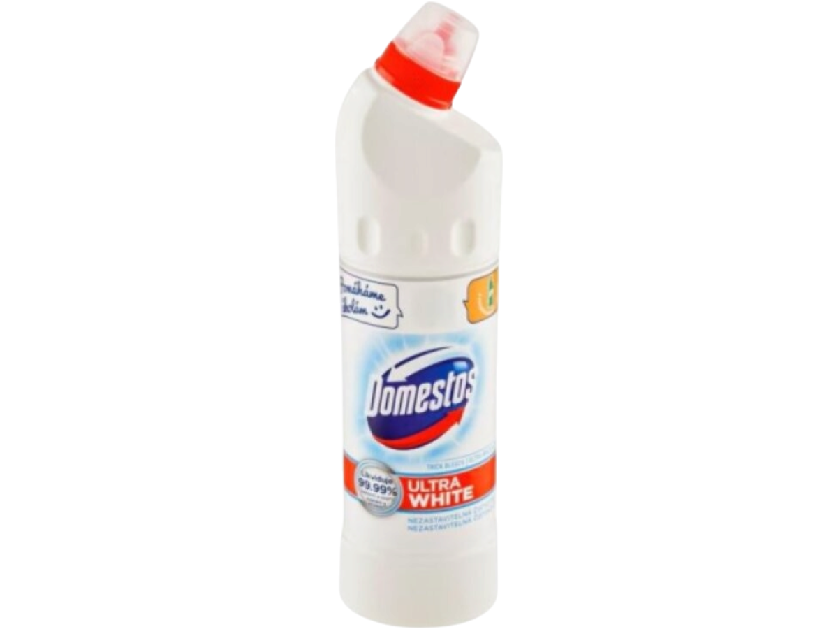 Domestos WC čistiaci gél 750 ml - ULTRA WHITE White & Shine