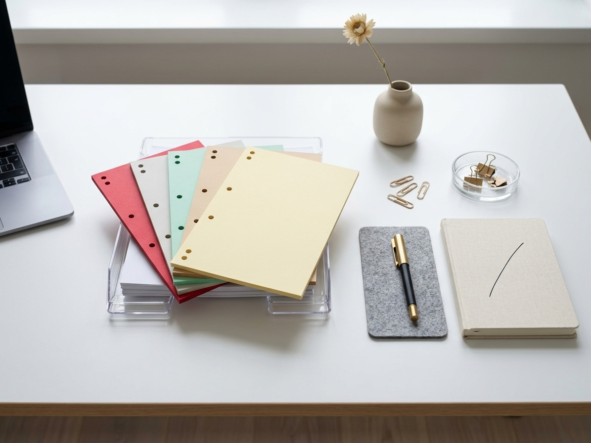 Kartónový rozraďovač Office Products úzky mix farieb