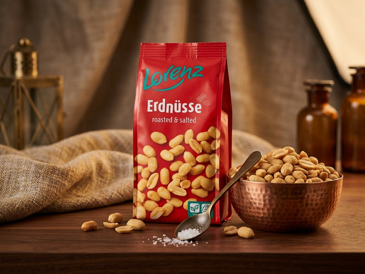 Arašidy Lorenz lúpané-solené 200 g