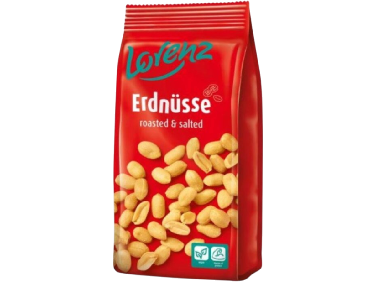 Arašidy Lorenz lúpané-solené 200 g