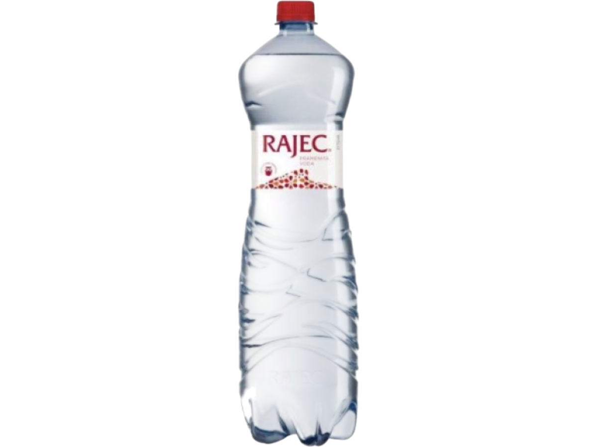 Pramenitá voda Rajec sýtená 6 x 1,5 ℓ