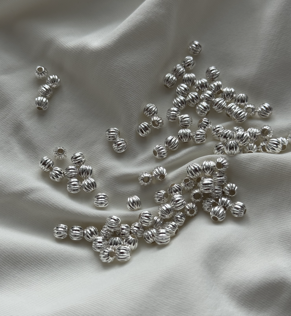 Náramek Bubble Wrinkle ze sterlingového stříbra