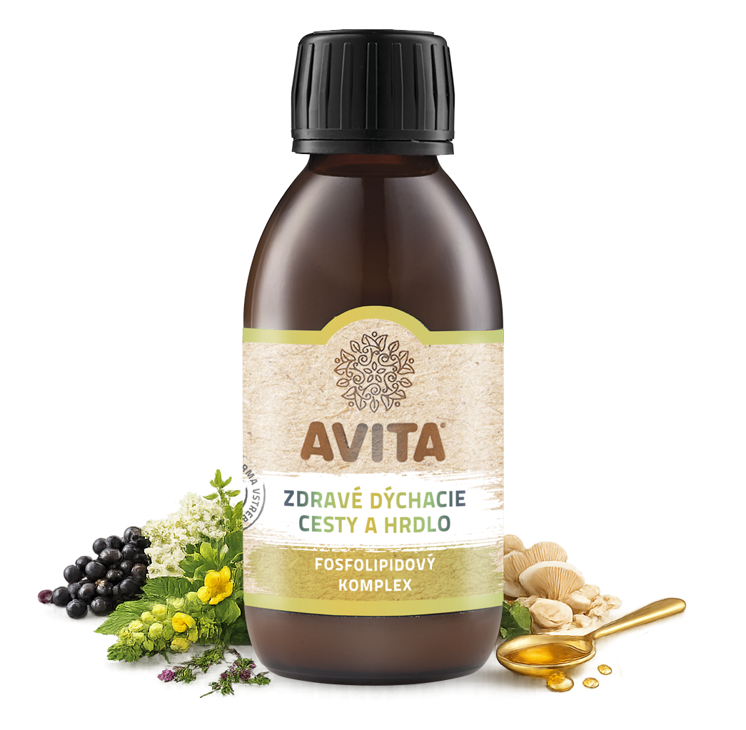 Zdravé dýchacie cesty a hrdlo liposomal plus