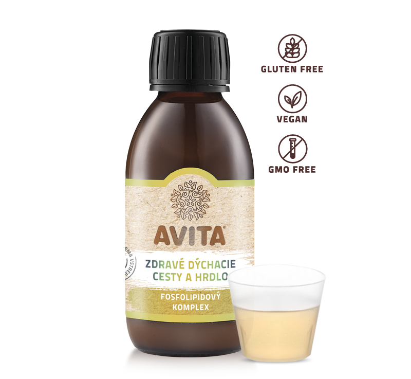 Zdravé dýchacie cesty a hrdlo liposomal plus