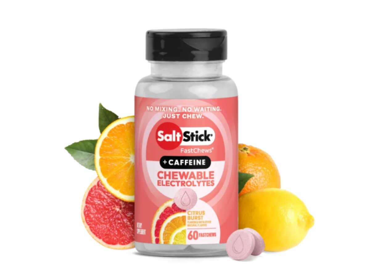 SaltStick fastchews - Citrus s kofeinem