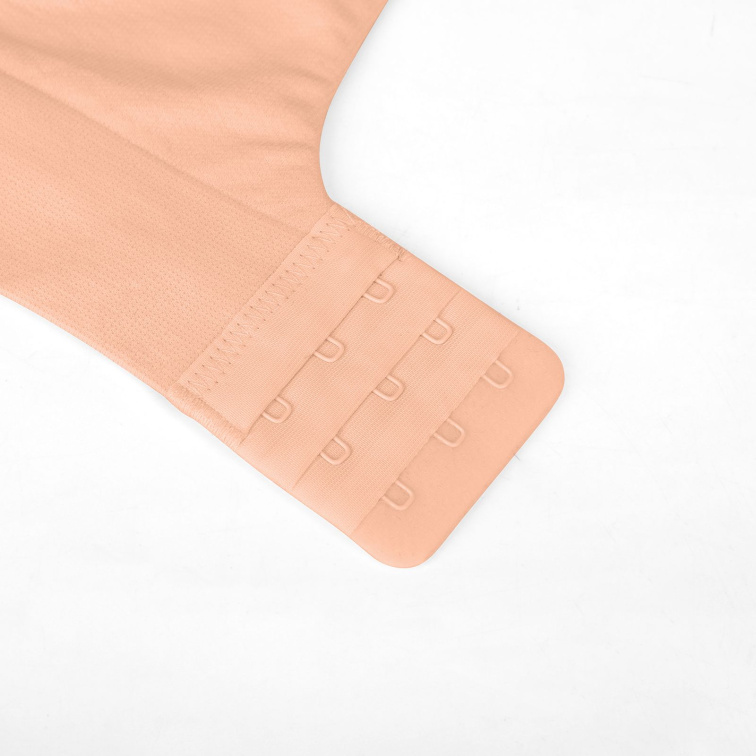 Bezešvá formující podprsenka bez kostic, TMAVÁ NUDE