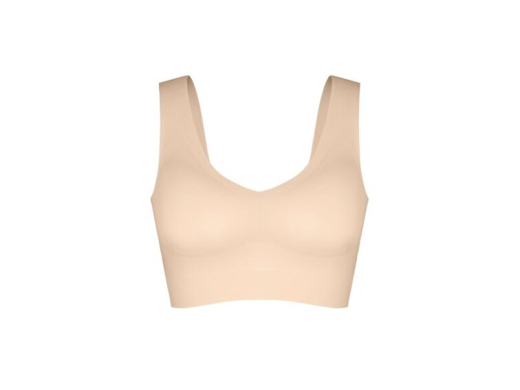 Bezešvá podprsenka tvarující záda, NUDE