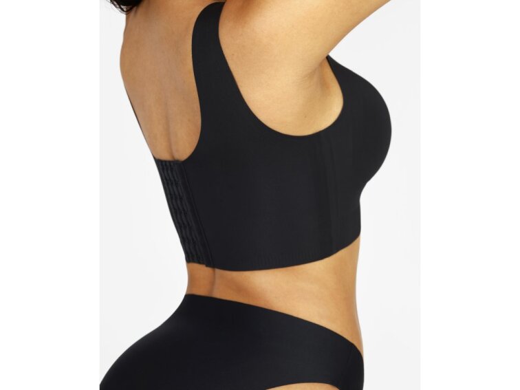 Bezešvá podprsenka tvarující záda, ČERNÁ