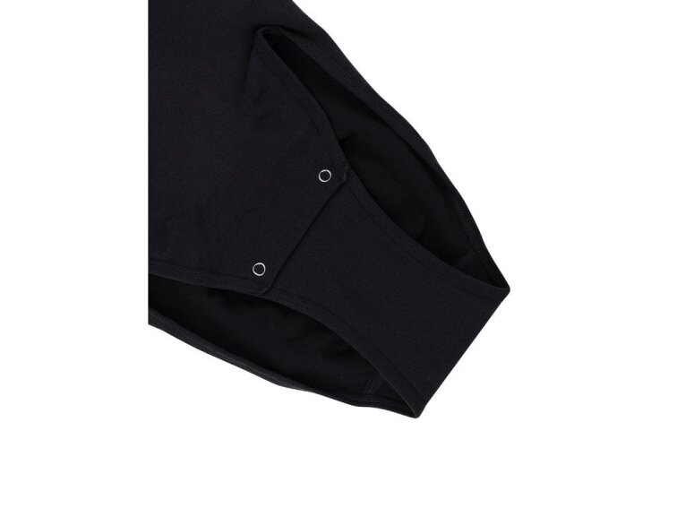 Tvarující body na ramínka s klasickým kalhotkovým střihem, ČERNÉ