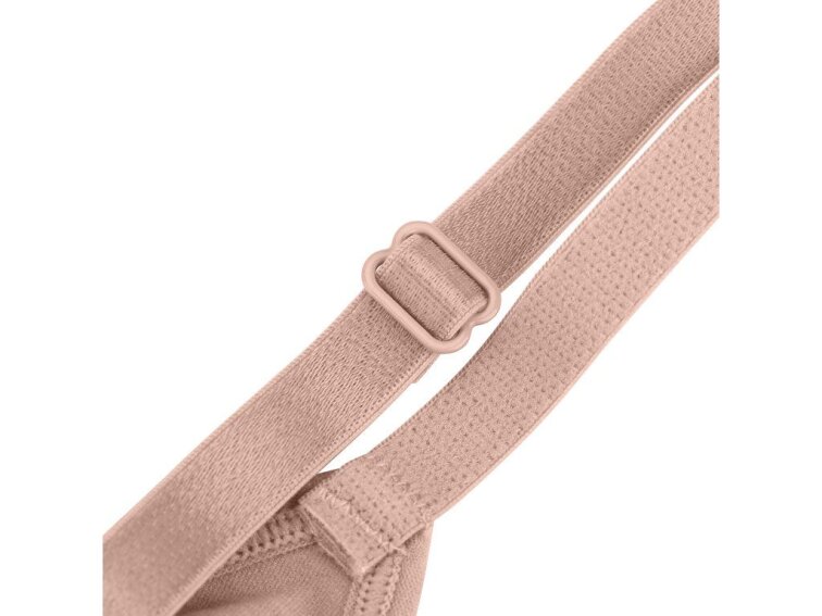 Tvarující body na ramínka s klasickým kalhotkovým střihem, NUDE