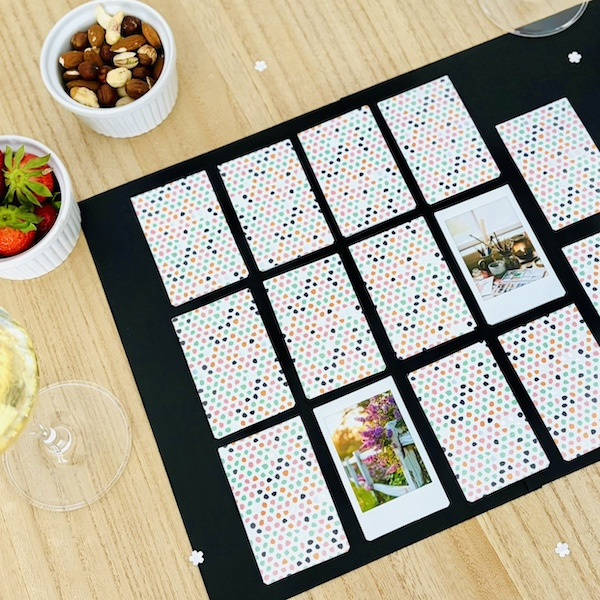 Pexeso z instax™ fotek: vyrobte si vlastní hru ze vzpomínek