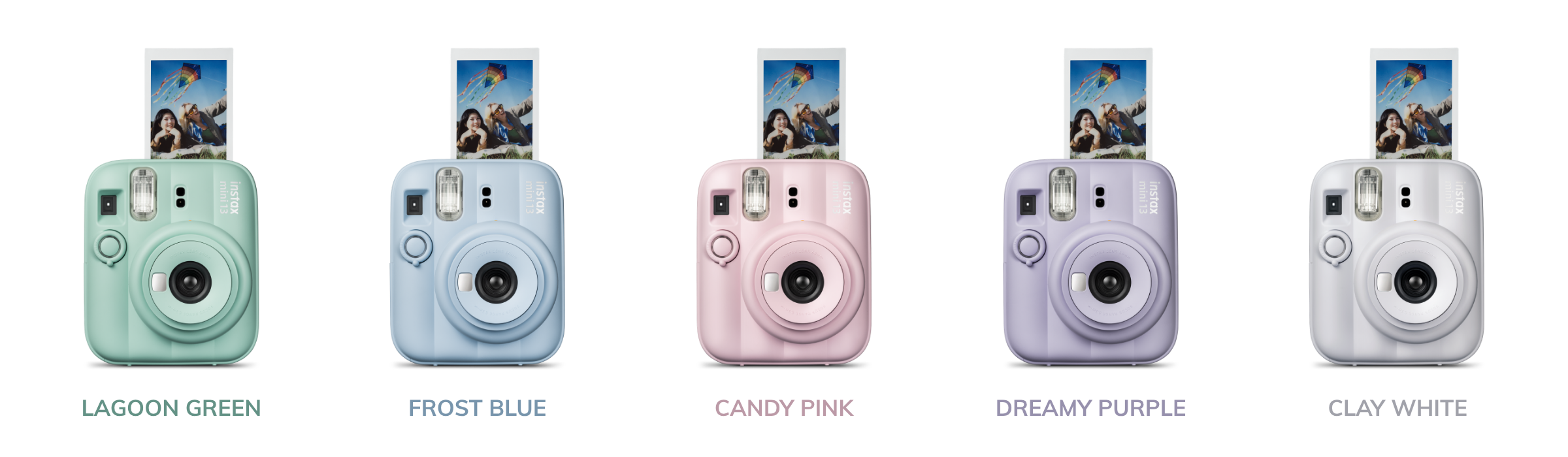 Fujifilm instax mini 13™: stylový instantní fotoaparát s časovačem pro kreativnější focení