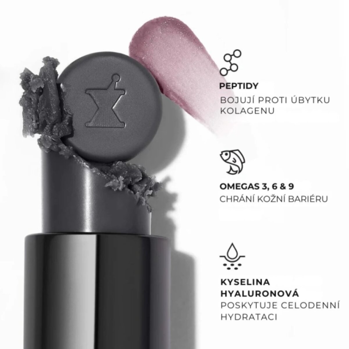 Peptidová péče o rty s barvou podle pH a Řasenka Blackest Black (Limitky)