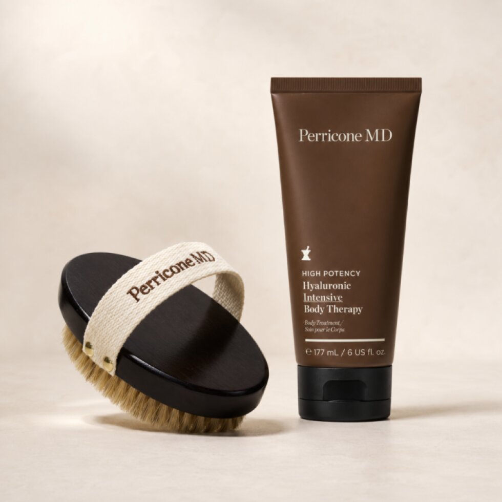 Set High Potency tělová péče + masážní kartáč Body Brush zdarma