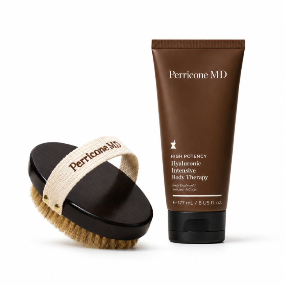 Set High Potency tělová péče + masážní kartáč Body Brush zdarma
