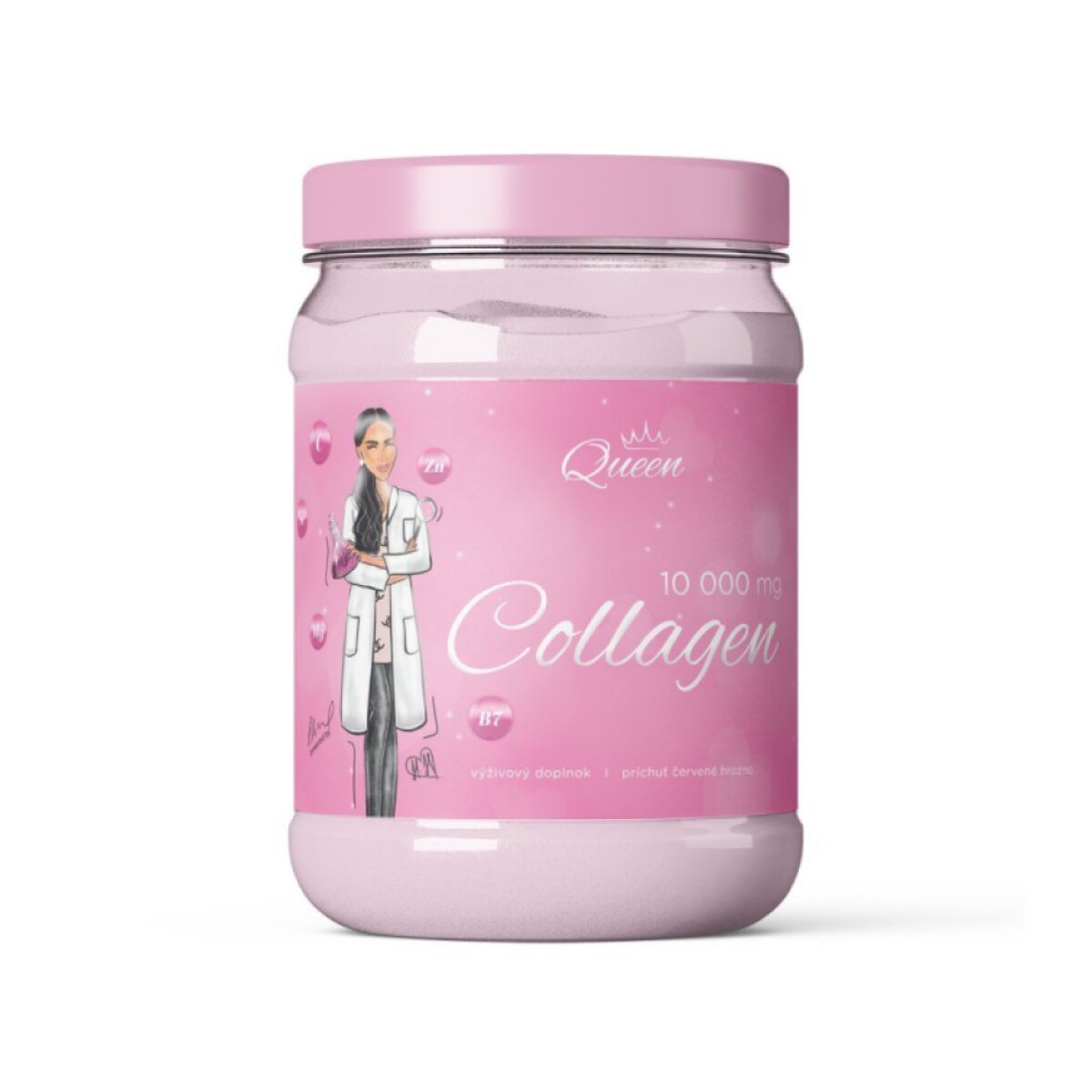 QUEEN Collagen červené hrozno