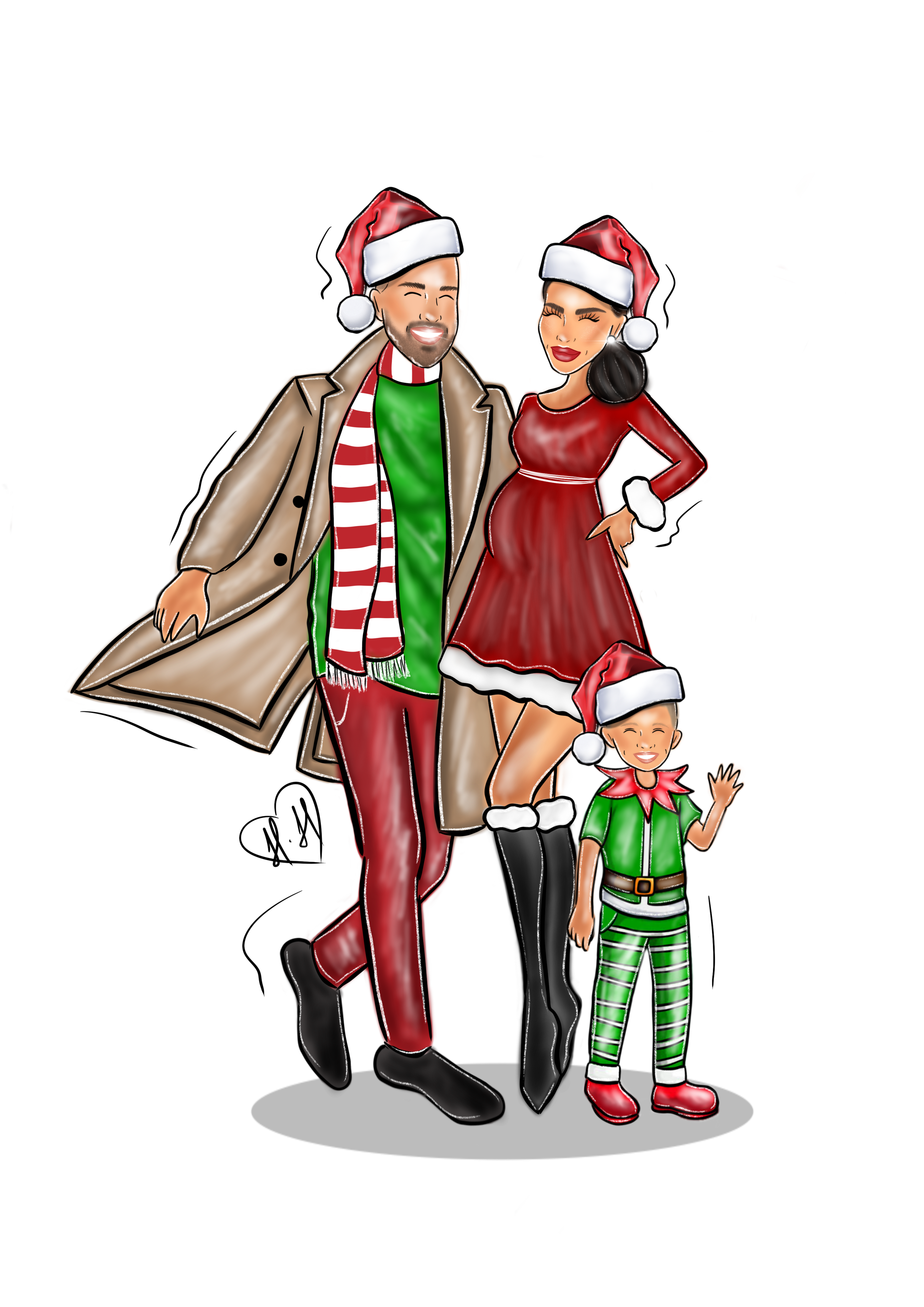 Trojbalenie QUEEN MERRY CHRISTMAS s pohárom